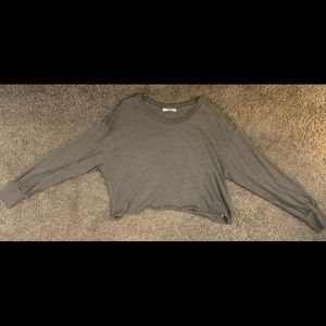 Project Social T- long sleeve crop top size medium
